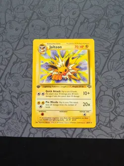 Pokemon: Jolteon 1st Edition #20/64 Jungle Rare Non-holo 1999 WOTC - LP+ - J62 - Image 1