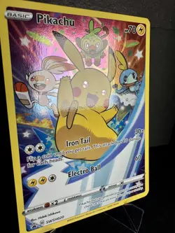 Pikachu SWSH020 SWSH: Sword & Shield Promo Card Holo Pokemon - Image 3