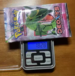 Pokemon Bustina SEALED Booster EX DEOXYS ITA Rayquaza Artwork HEAVY(U) 18.28G - Image 1