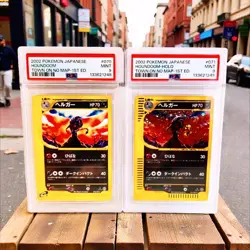 Pokemon Houndoom Town On No Map Holo/non Holo Sequential PSA 9s New Cert SWIRL! - Image 1