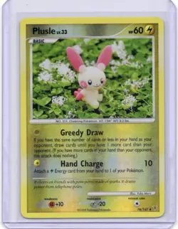 2009 Pokemon Supreme Victors Plusle Reverse Holo 76/147 - Image 1