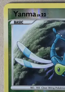 Pokemon Yanma Shiny Reverse Holo Card SH9-12 Supreme Victors - Image 3