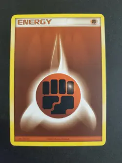 Fighting Energy (2005 Unnumbered) Pokemon Card NM - LP - Image 1