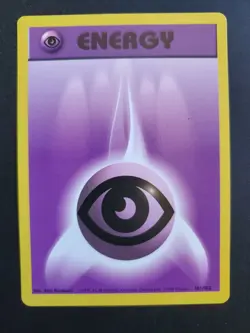 PSYCHIC ENERGY 101/102 Common Base Set WOTC 1999 Pokemon - NM - Image 1