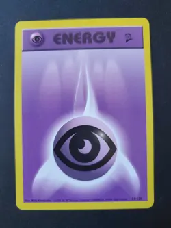 1999 Pokemon Base Set 2 Psychic Energy #129 LP - Image 1