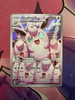 Wigglytuff 105/094 Phantasmal Flames Holo Illustration Rare Pokemon English NM - Image 1