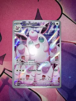 Wigglytuff 105/094 Phantasmal Flames Holo Illustration Rare Pokemon English NM - Image 2