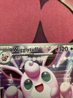 Wigglytuff 105/094 Phantasmal Flames Holo Illustration Rare Pokemon English NM - Image 5