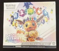 Pokemon PRISMATIC EVOLUTIONS Elite Trainer Box ETB New & Sealed Scarlet & Violet - Image 1