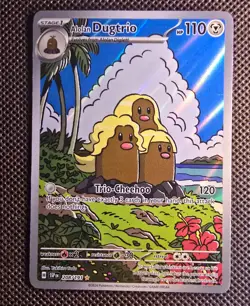 Pokemon TCG - Alolan Dugtrio 208/191 - Illustration Rare - Mint - Safe Shipping - Image 2