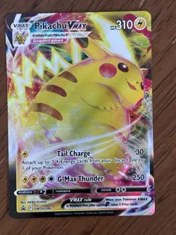 Pikachu VMAX SWSH286 Sword & Shield Black Star Promo Holo Pokemon - Image 1