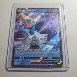 Pokemon Empoleon V 040/163 Battle Styles Ultra Rare Rapid Strike Holo - Image 1