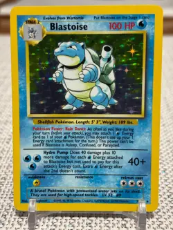 1999 Pokemon #2/102 Blastoise (TCG Base Set) Holo - LP - Image 1