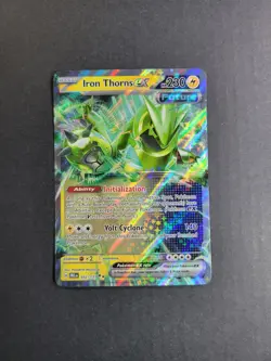 Iron Thorns Ex 32/131 Pokemon TCG S&V Prismatic Evolutions Double Rare Holo NM - Image 2