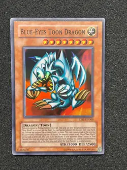 Blue Eyes Toon Dragon | DB1 Dark Beginning 1 | Super Rare | NM - Image 1