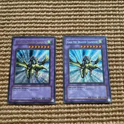 Yugioh • Gaia the Dragon Champion LOB-125 • (2 Cards) - See Photos - Image 1