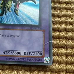 Yugioh • Gaia the Dragon Champion LOB-125 • (2 Cards) - See Photos - Image 5