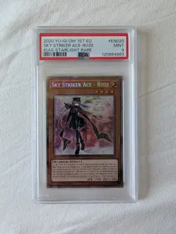 Yu-Gi-Oh! Sky Striker Ace - Roze IGAS-EN020 1st Edition Starlight Rare PSA 9 - Image 1