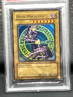 2002 YuGiOh Dark Magician SDY-006 1st Edition Color Shift Foil - PSA 10 GEM MINT - Image 3
