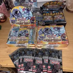 Yugioh Mega Sealed Lot 98 Packs 1 Sealed Box - Image 1