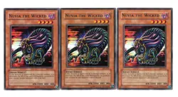 Yugioh- 3X Nuvia the Wicked - Rare - Unlimited - LON-013 - Near Mint - Image 1
