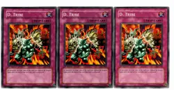 Yugioh- 3X D. Tribe - Common - 1st Edition - PGD-102 - Near Mint - Image 1