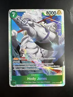 Hody Jones OP06-035 SR Wings of the Captain One Piece NM - Image 1