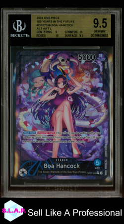 BOA HANCOCK ALT ART L 2024 ONE PIECE 500 YEARS IN THE FUTURE OP07038 BGS 9.5 - Image 1