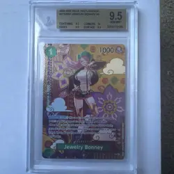 One Piece Jewelry Bonney Special Alternate Art ST02-007 BGS 9.5 - Image 1