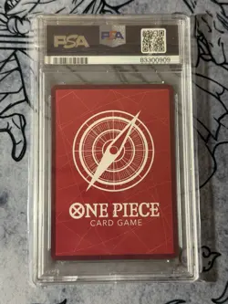 2022 ONE PIECE STARTER DECK-STRAW HAT CREW St01 001 MONKEY D LUFFY PSA 8 - Image 2