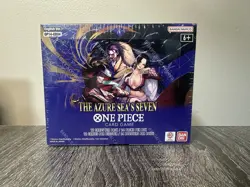 One Piece TCG: The Azure Sea's Seven Booster Box ENGLISH OP14-EB04 SEALED - Image 1