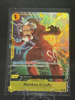 One Piece CCG Monkey.D.Luffy ST29-012 (C) Alt Art Starter Deck Egghead - Image 1