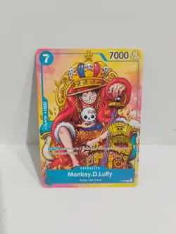 Monkey.D.Luffy (2nd Anniversary Stamped Promo) P-043 -One Piece TCG - English NM - Image 1