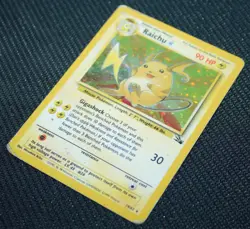 Raichu 14/62 Holo Rare Unlimited Fossil Set 1999 - Pokemon Card TCG (HP) - Image 5