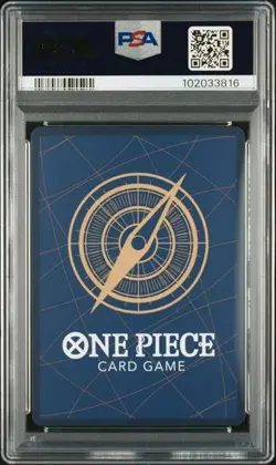 PSA 10 Gem Mint Monkey D Luffy OP01-024 Romance Dawn 2024 Japanese ONE PIECE TCG - Image 2