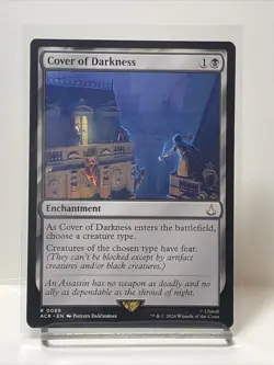 Cover of Darkness (Non-foil) Universes Beyond: Assassin's Creed 0089 Rare MTG - Image 1