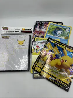 Pokemon First Partner Collector’s Binder Sealed Pokemon & 14 Oversized Cards Lot 820650809606 - Image 1