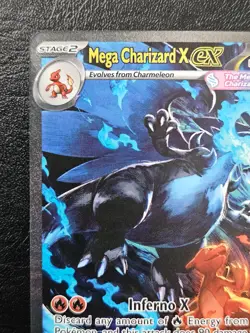 Mega Charizard X ex 125/094 SIR ME02: Phantasmal Flames Pokemon Card TCG CCG - Image 2