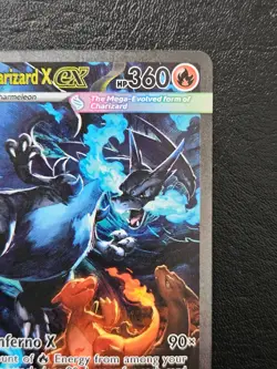 Mega Charizard X ex 125/094 SIR ME02: Phantasmal Flames Pokemon Card TCG CCG - Image 3