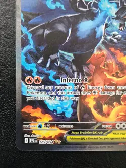 Mega Charizard X ex 125/094 SIR ME02: Phantasmal Flames Pokemon Card TCG CCG - Image 4