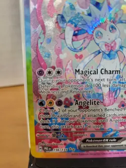 Pokemon TCG S&V Prismatic Evolutions Sylveon EX Card 156/131 - Image 4