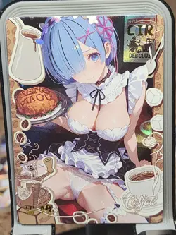 Rem Dream of Desire Card Goddess Story Anime Waifu Holo CIR CIR-07 - Image 1