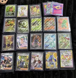 Pokemon TCG Surging Sparks Illustration Rare 22 Card bundle sir - Image 1