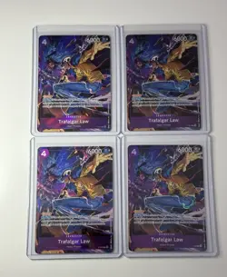 Trafalger Law P-093 Illustration Box Vol. 6 Promo 4 Card Play Set Lot One Piece - Image 1