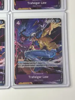 Trafalger Law P-093 Illustration Box Vol. 6 Promo 4 Card Play Set Lot One Piece - Image 2