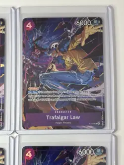 Trafalger Law P-093 Illustration Box Vol. 6 Promo 4 Card Play Set Lot One Piece - Image 3