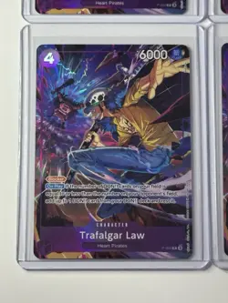 Trafalger Law P-093 Illustration Box Vol. 6 Promo 4 Card Play Set Lot One Piece - Image 5