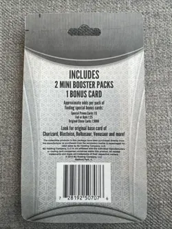 Pokemon XY EVOLUTIONS DG Mini Booster Blister 2 Mini Booster 1 Bonus Card Sealed - Image 2