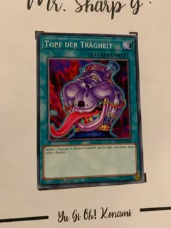 TOPF DER TRAGHEIT - 1. AUFLAGE EGS1-DE026 DEUTSCH Yu-Gi-Oh! CARD COMMON - Image 4