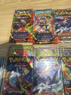 Pokemon Base Bundle All Packs Open Containing Pokemon Cards and More - Image 3